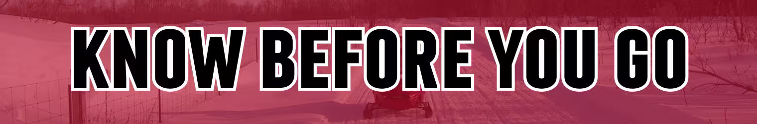 Know Before You Go graphic